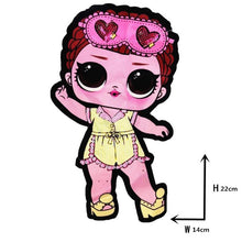 Load image into Gallery viewer, Cartoon patches Women Fashion LoL doll Girls Lovely  Fashion boy doll embroidery patch DIY Garment Decoration Sequins Cloth