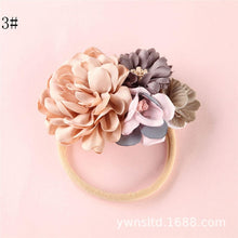 Load image into Gallery viewer, BalleenShiny Flower Princess Headband Baby Girls Super Soft Cute Pearl Turban Headwear Child Kids Fashion Hair Accessories Gift