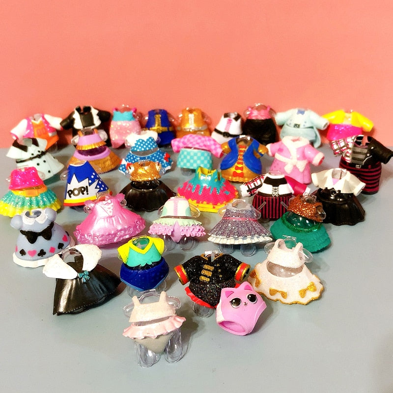Random 1pcs Genuine LOL Originate Surprise Dolls Clothes For Toys LOL Dolls Figure Toys Accessories Dolls Toy Gift For Girls