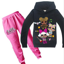 Load image into Gallery viewer, Girls Lol Doll Clothing Autumn Winter Cotton Coat+pants Outfits Sets Kids Birthday Suit Long Sleeve Hoodies Clothes