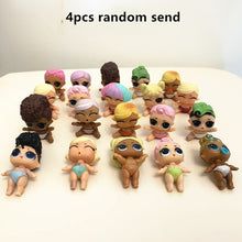 Load image into Gallery viewer, delete (4pcs) 2pcs Original LOL Surprise Dolls+2pcs Lil Sisters Combination Toys LOL Doll Family for Girls Playing Gift Random Send