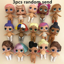 Load image into Gallery viewer, delete (4pcs) 2pcs Original LOL Surprise Dolls+2pcs Lil Sisters Combination Toys LOL Doll Family for Girls Playing Gift Random Send