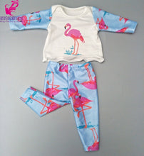 Load image into Gallery viewer, 43cm New Born Baby Doll Clothes Rompers for 17 Inch Baby Bona Doll Pants Hat for Toy Wear