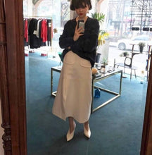 Load image into Gallery viewer, XGRAVITY 2021 Pop Star Pointed Toe Girl Thin Heel Woman Shoes Deep V Design Lady Fashion Shoes Elegant European Women Shoes C264