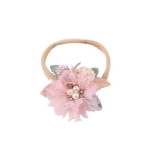 Load image into Gallery viewer, Warmom Baby Girls Lace Sequin Bowknot Headband Hair Accessories Newborn Infant Princess Elastic Bandeau Kids Cute Headwear Gifts