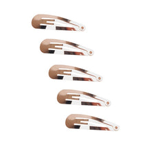 Load image into Gallery viewer, 1/5/12 Pcs Shiny Glitter Elastic Hair Band Heart Star Hair Tie Kids Korean Hair Rope Crwon Kawaii Kids Rabbit Hair Accessories