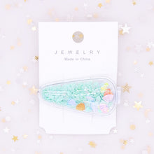 Load image into Gallery viewer, 1/5/12 Pcs Shiny Glitter Elastic Hair Band Heart Star Hair Tie Kids Korean Hair Rope Crwon Kawaii Kids Rabbit Hair Accessories