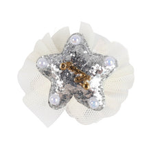 Load image into Gallery viewer, 1/5/12 Pcs Shiny Glitter Elastic Hair Band Heart Star Hair Tie Kids Korean Hair Rope Crwon Kawaii Kids Rabbit Hair Accessories