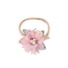 Load image into Gallery viewer, Warmom Baby Girls Lace Sequin Bowknot Headband Hair Accessories Newborn Infant Princess Elastic Bandeau Kids Cute Headwear Gifts